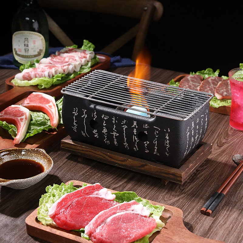 Korean Bbq Grill - Smokeless Portable Grill Korean Japanese Barbecue