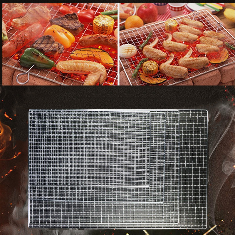 Korean Bbq Grill - BBQ Grate Mesh Net Barbecue Grill