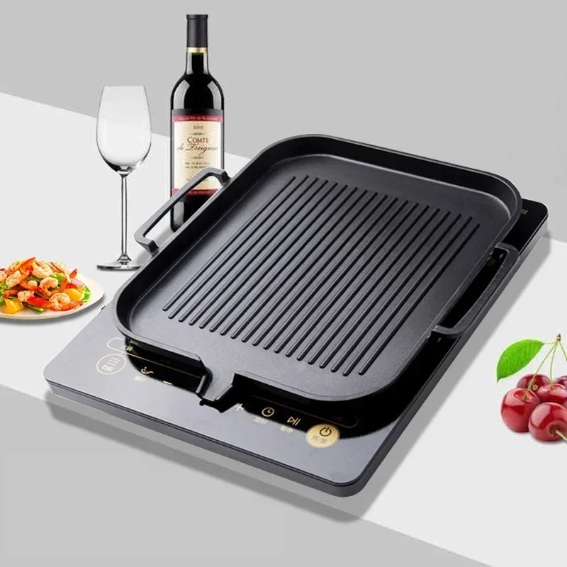 Aluminum Frying Pan Non-stick  - Korean Bbq Grill のレビューと価格