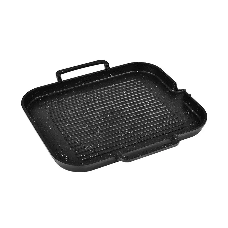 Aluminum Frying Pan Non-stick  - Korean Bbq Grill のレビューと価格