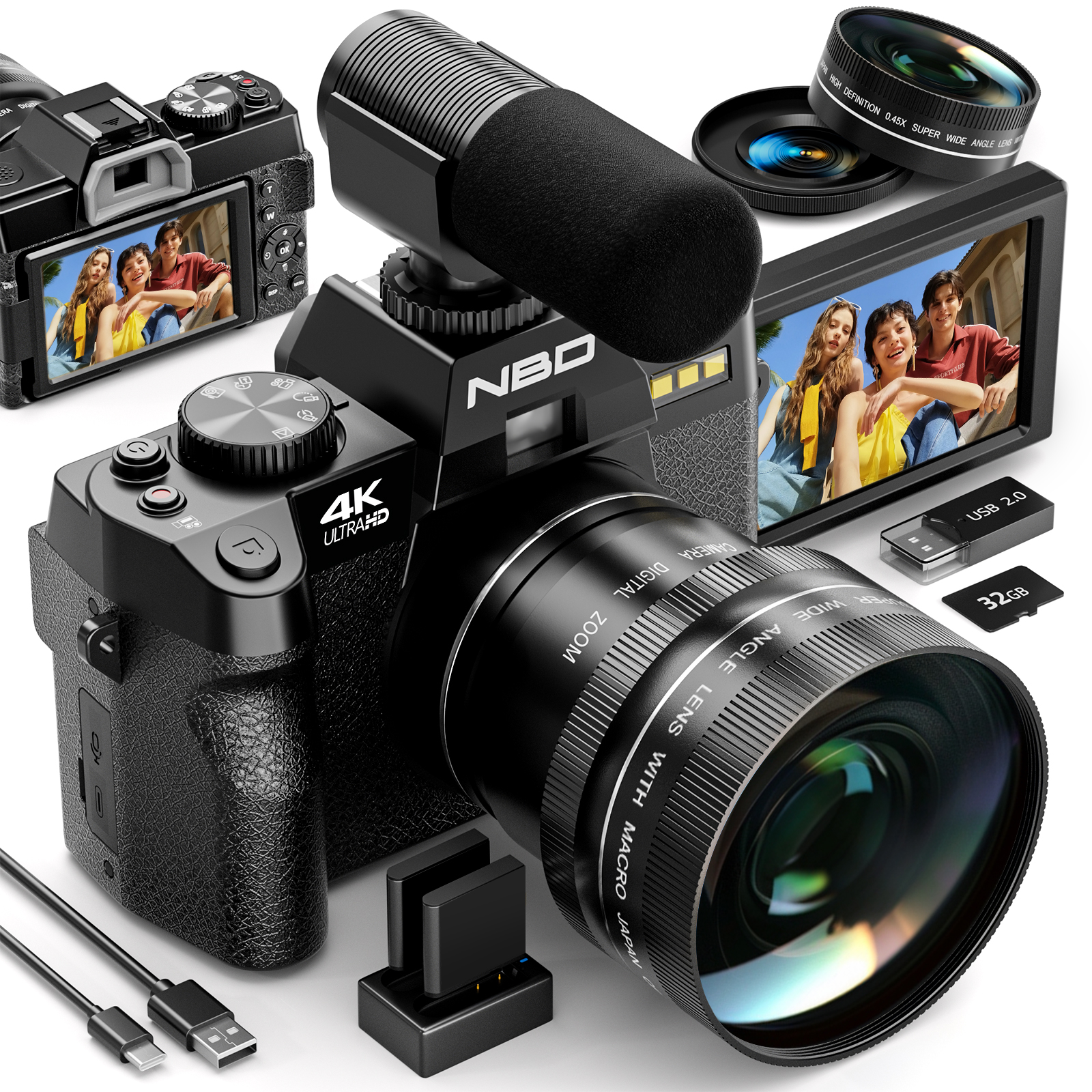 NBD S100F 48MP 4K Digital Came - Korean Lifestyle Youtubers のレビューと価格