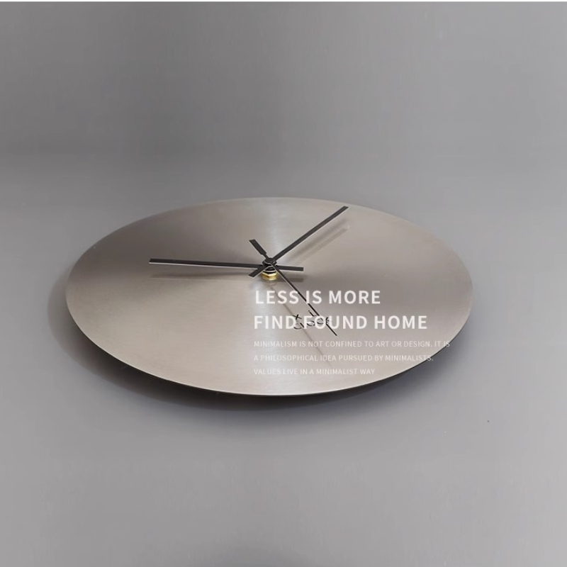 Stainless Steel 3d Wall Clock  - Korean Lifestyle Studio のレビューと価格
