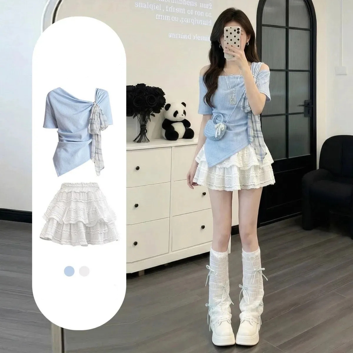 Women's Korean Summer Sweet Bl - Korean Lifestyle のレビューと価格
