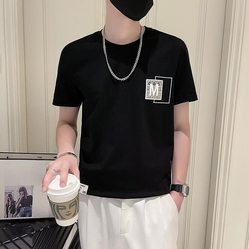 Trendy Men Short Sleeve Top Su - Korean Men Lifestyle のレビューと価格