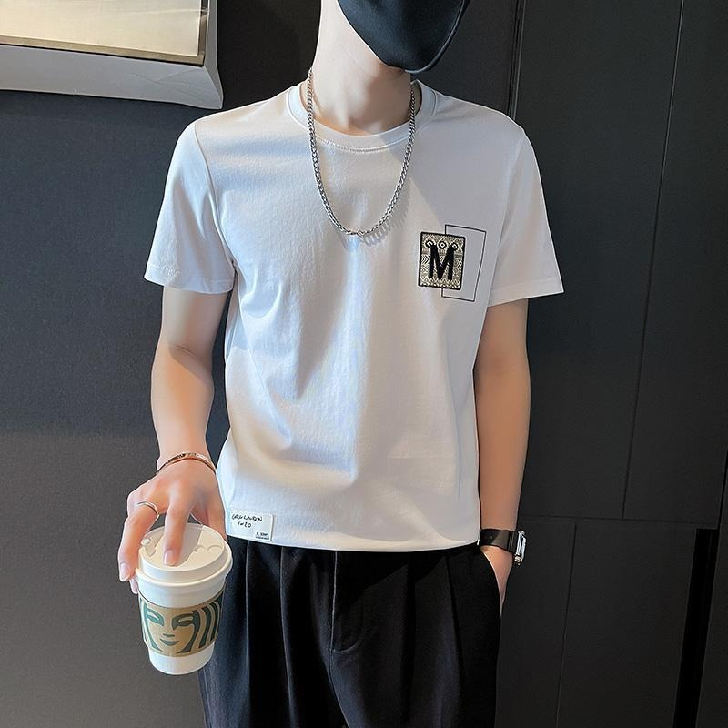 Trendy Men Short Sleeve Top Su - Korean Men Lifestyle のレビューと価格