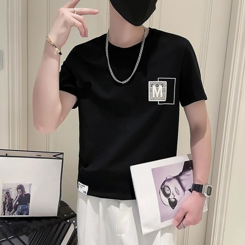 Trendy Men Short Sleeve Top Su - Korean Men Lifestyle のレビューと価格