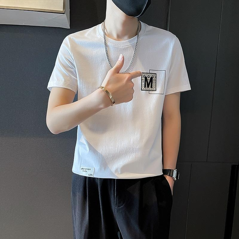 Trendy Men Short Sleeve Top Su - Korean Men Lifestyle のレビューと価格