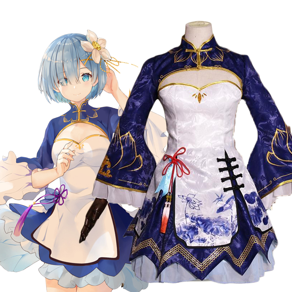 2025 Rem Ram Cosplay Cheongsam - South Korea Lifestyle のレビューと価格