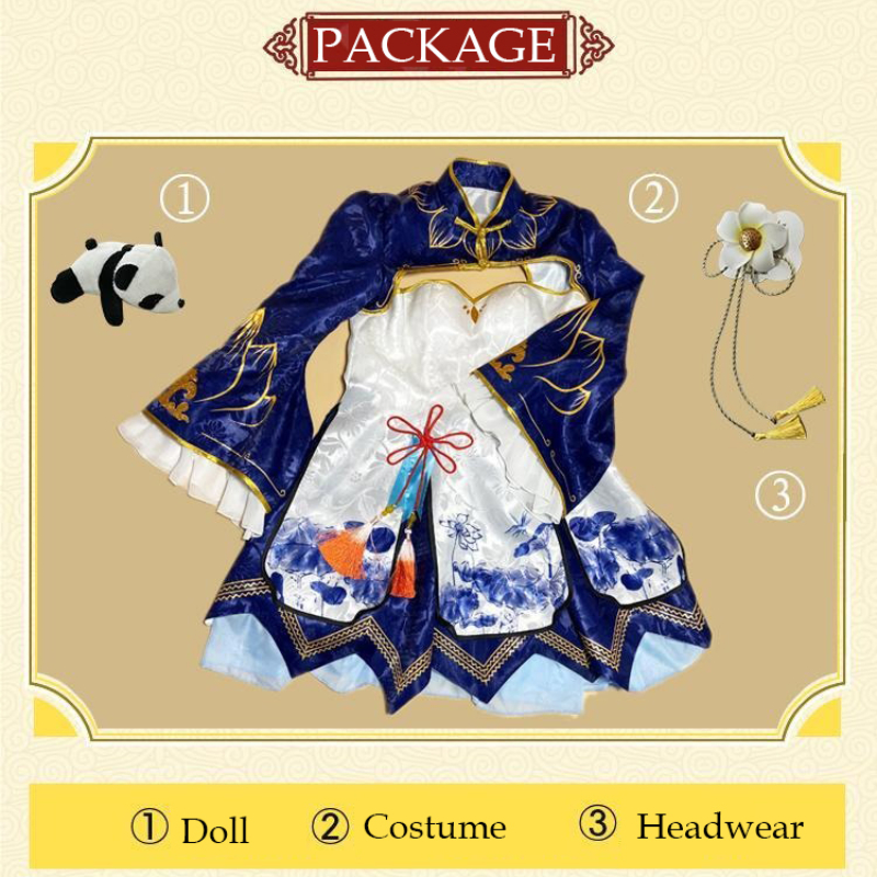 2025 Rem Ram Cosplay Cheongsam - South Korea Lifestyle のレビューと価格