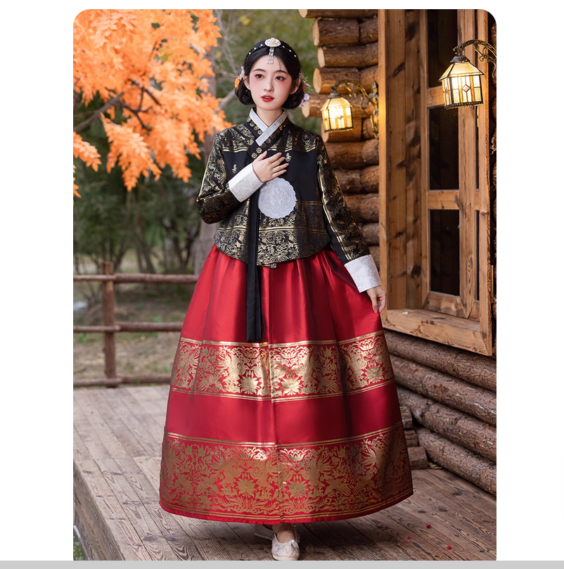 Ethnic style retro Hanbok temp - Korean Culture Lifestyle のレビューと価格