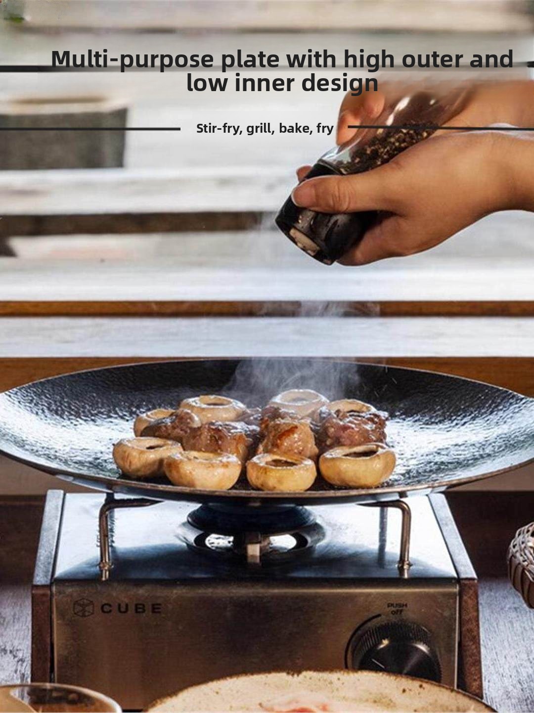 Outdoor Cast Iron Charcoal Gri - Korean Bbq Grill のレビューと価格