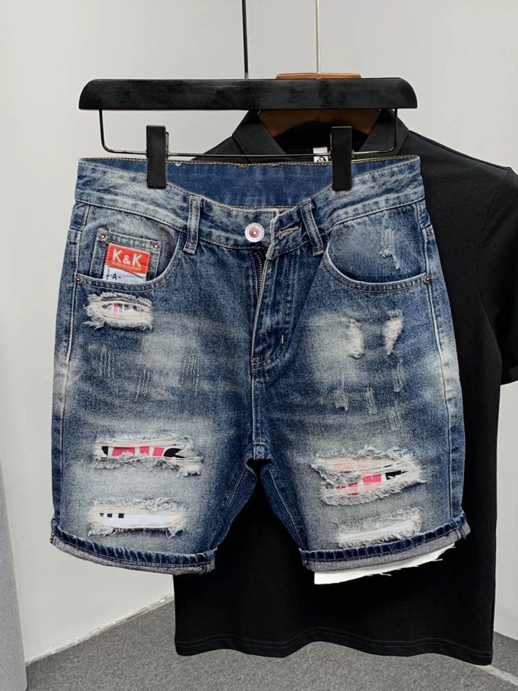 2026 Summer Ripped Straight Me - Korean Lifestyle のレビューと価格