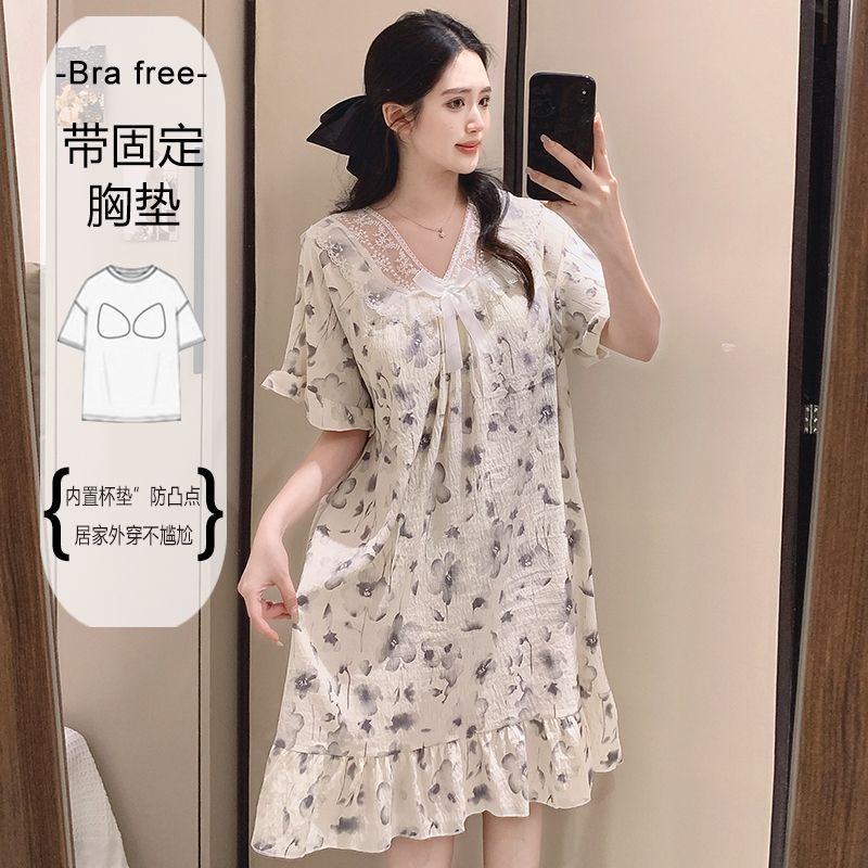 Plus Size Sweet Floral Print N - Korean Lifestyle のレビューと価格