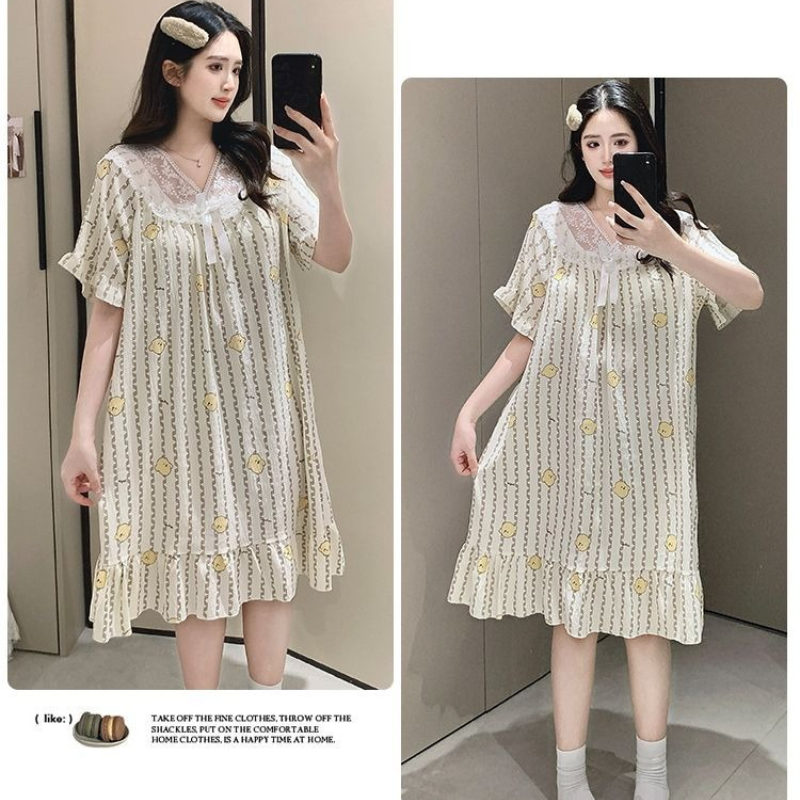 Plus Size Sweet Floral Print N - Korean Lifestyle のレビューと価格