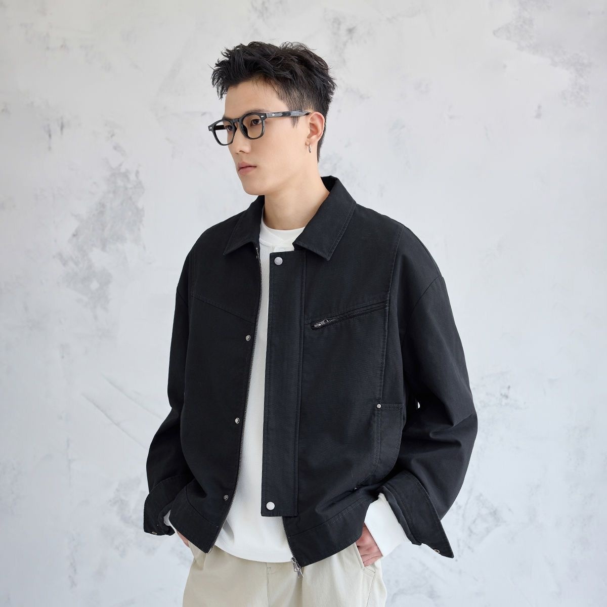 Mens Jacket Coat Korean City U - Korean Men Lifestyle のレビューと価格