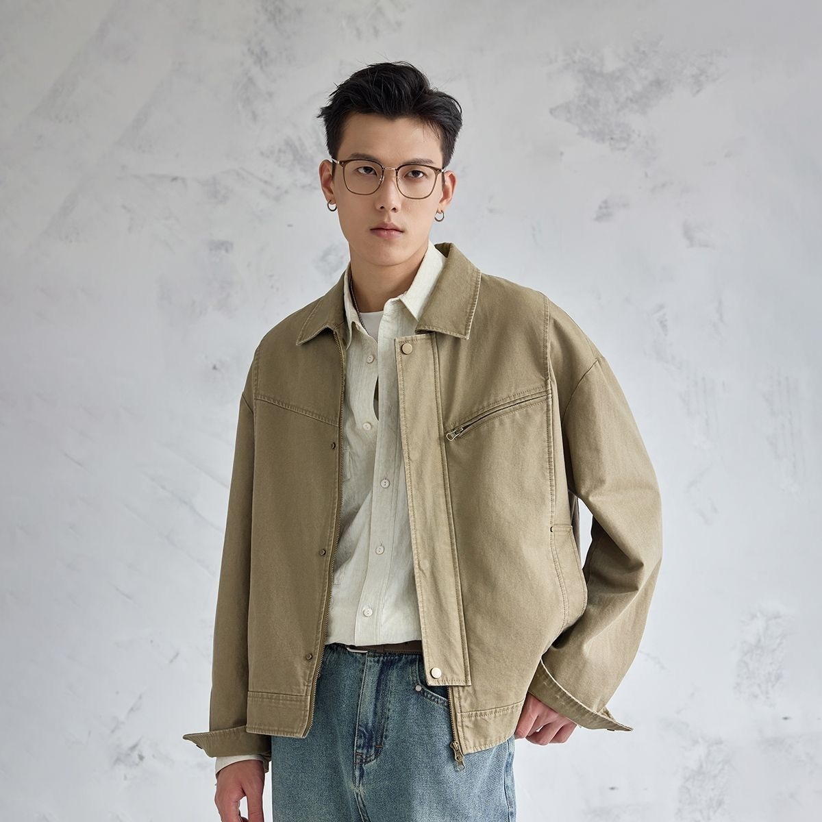 Mens Jacket Coat Korean City U - Korean Men Lifestyle のレビューと価格