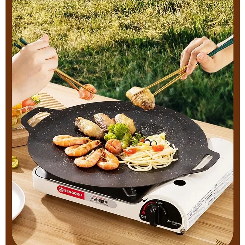 Thin Korean Grill Pan,Round BB - Korean Bbq Grill のレビューと価格
