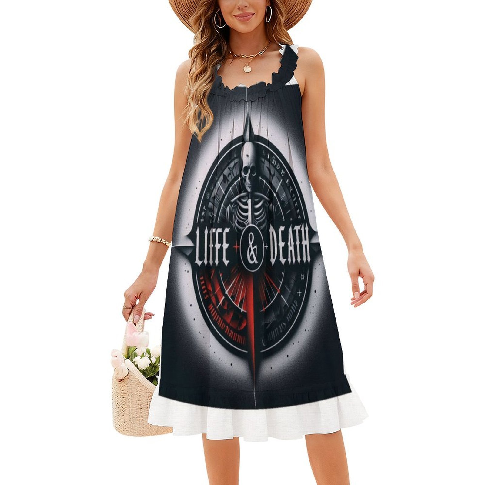 Death Korean Style Casual Dres - Korean Lifestyle のレビューと価格