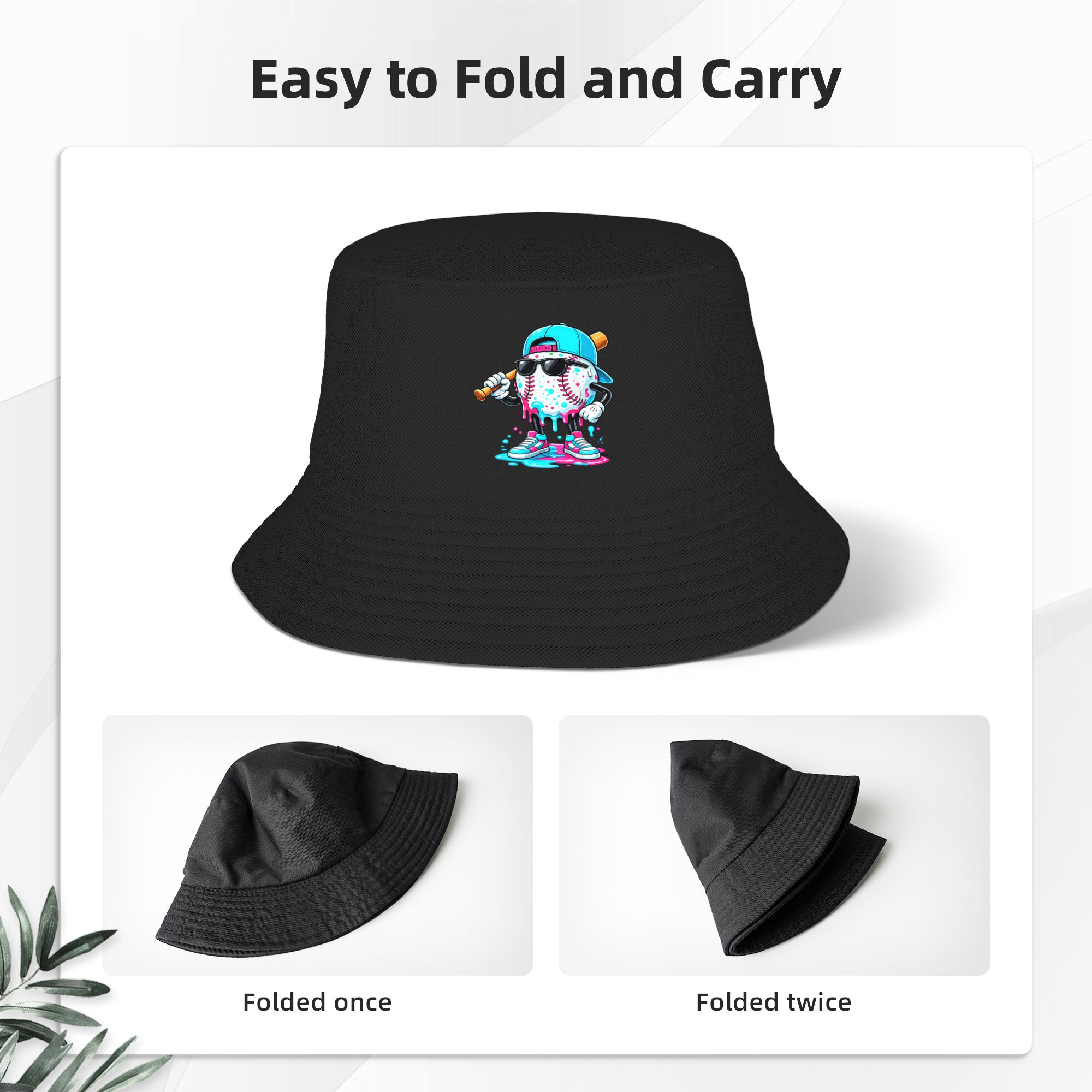 Drip Baseball Lifestyle Bucket - Korean Men Lifestyle のレビューと価格
