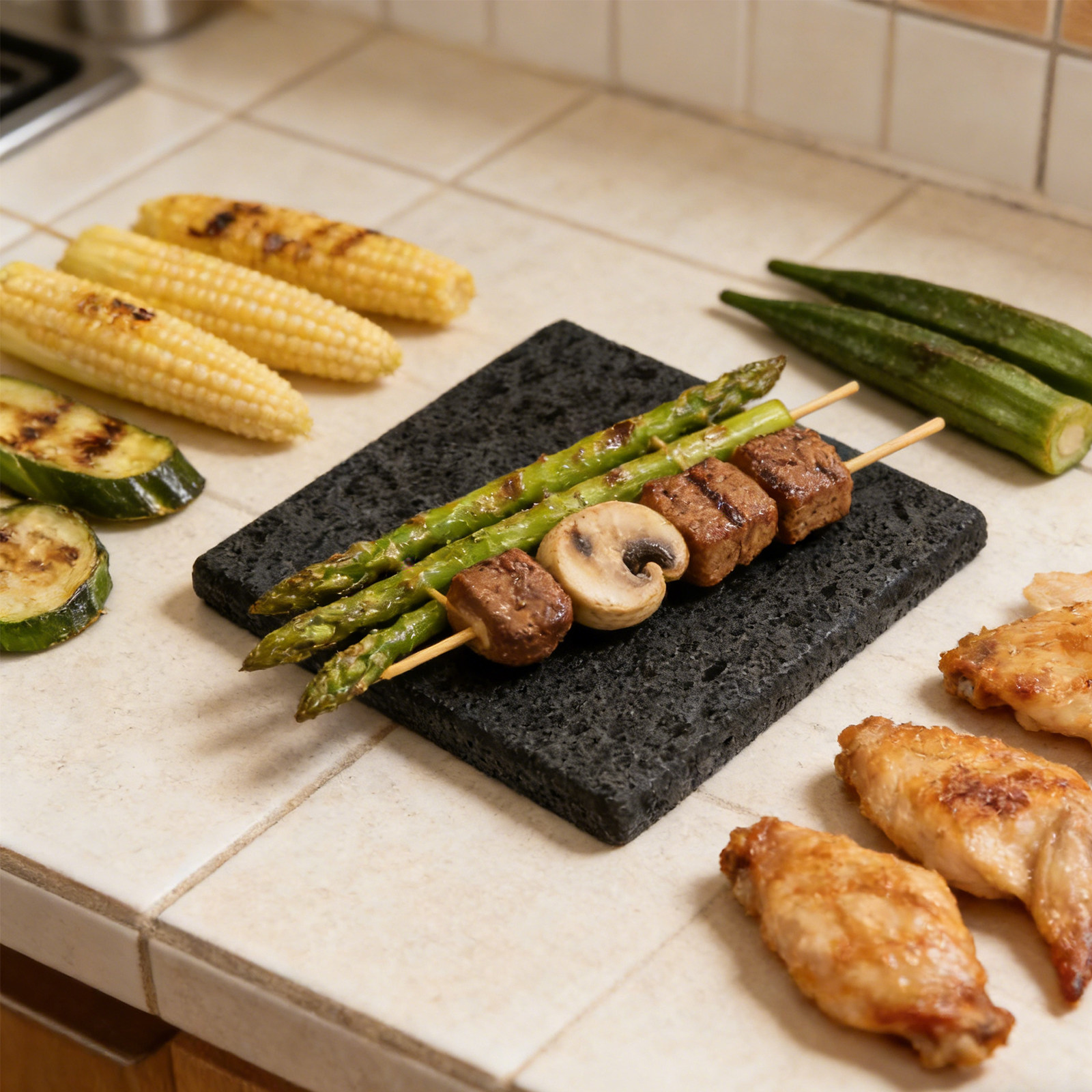7.9x7.9x0.6 Inch Korean Bbq St - Korean Bbq Grill のレビューと価格