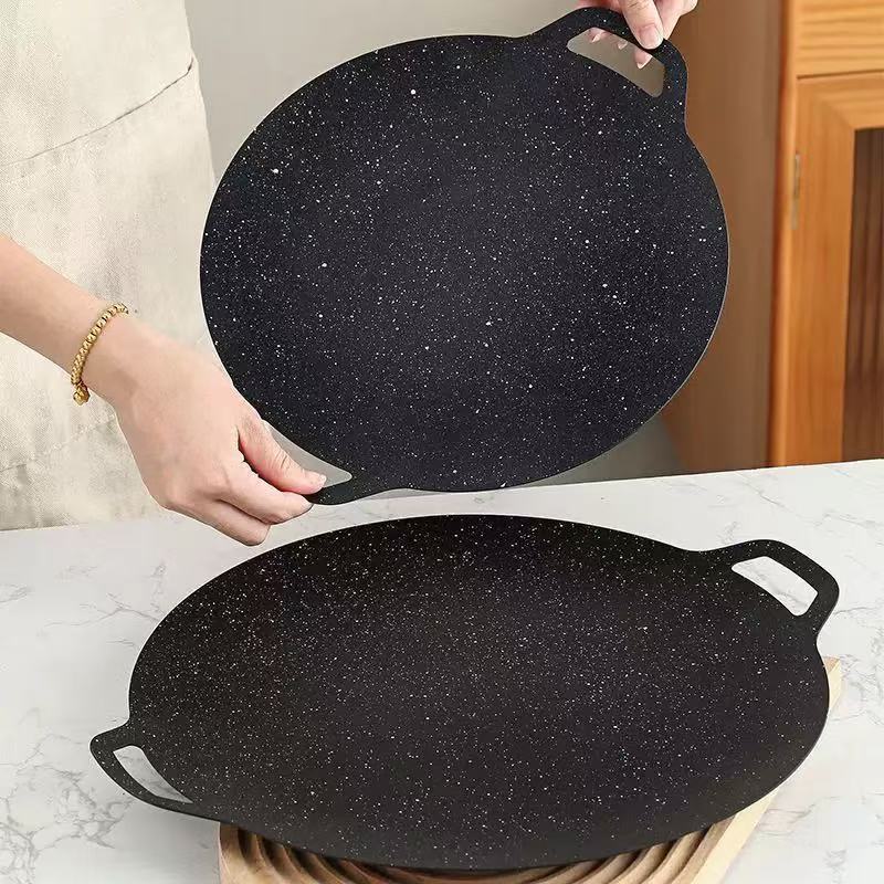 Thin Korean Grill Pan,Round BB - Korean Bbq Grill のレビューと価格